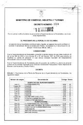 Decreto 1024 - Presidencia de la RepÃºblica de Colombia