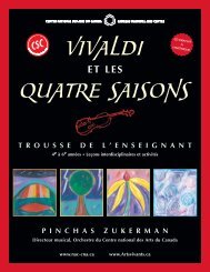 Vivaldi et les Quatres Saisons - ArtsAlive.ca