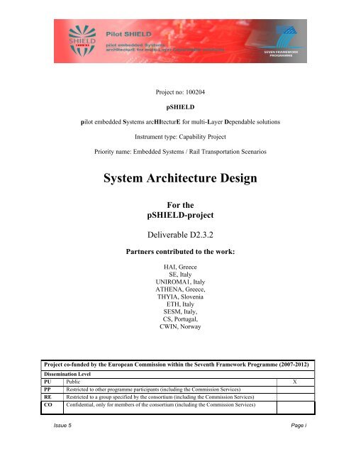 System Architecture Design