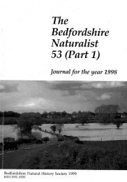 1998 No. 53 Part 1 - Bedfordshire Natural History Society