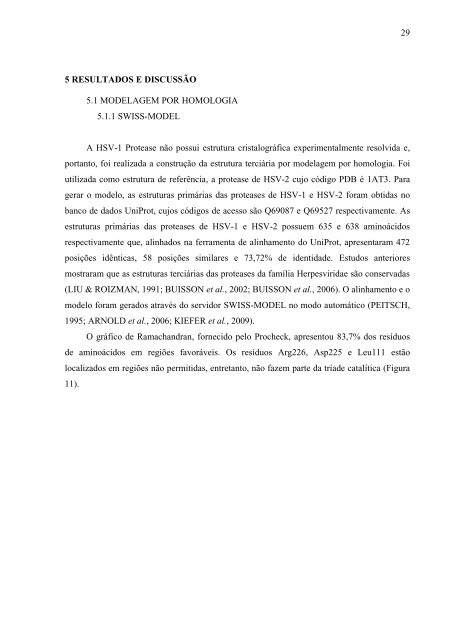 Estudos de relação estrutura atividade e docking - UFRJ