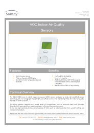 VOC Indoor Air Quality Sensors - Sontay