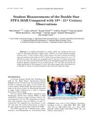 Student Measurements of the Double Star STFA 28AB ... - JDSO.org