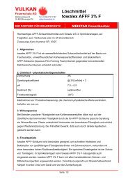 Löschdecken - Vulkan Feuerschutz AG