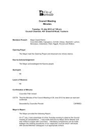 Council Meeting Minutes - City of Burnside