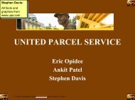UNITED PARCEL SERVICE Central Problems