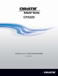 CP2220 - Christie Digital Systems