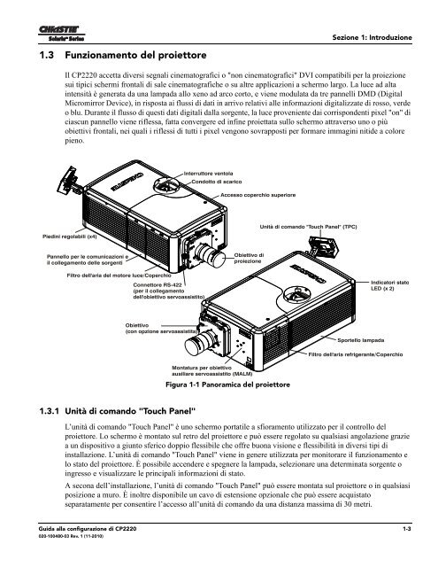 CP2220 - Christie Digital Systems