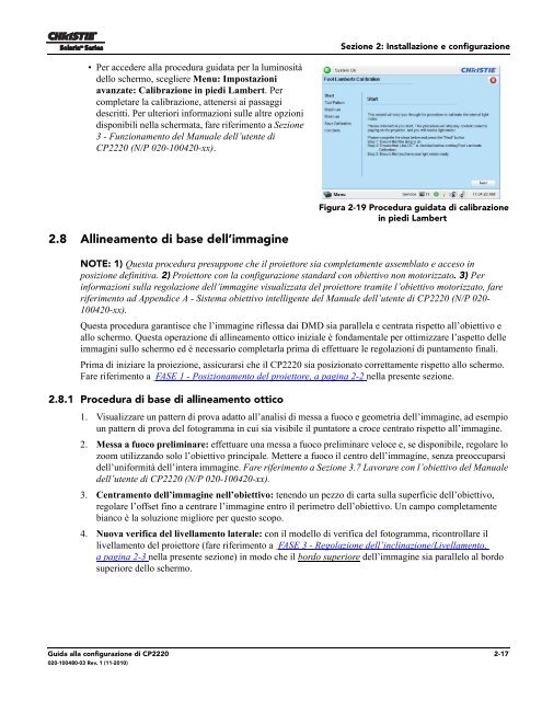 CP2220 - Christie Digital Systems