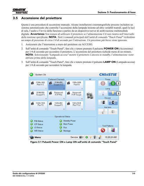 CP2220 - Christie Digital Systems