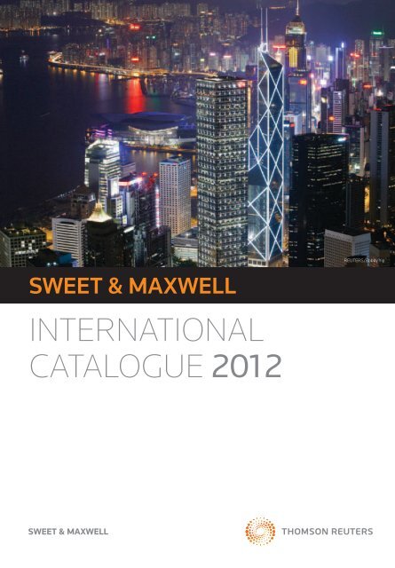 international catalogUe 2012 - Sweet & Maxwell