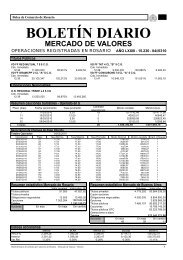 BOLETÃN DIARIO - Bolsa de Comercio de Rosario