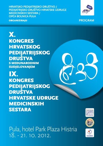 Program Kongresa Pula.pdf - Hrvatska udruga medicinskih sestara
