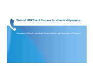 State of hRIXS and the case for chemical dynamics - European XFEL