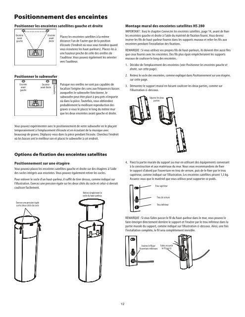 HS 280, HS 210 (French EU) - Harman Kardon