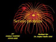 Serum proteins