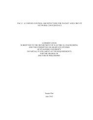 a unified control architecture for packet and circuit network - High ...