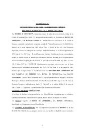 CONTRATO DE AFILIACION DE COMERCIO - Banco de Venezuela