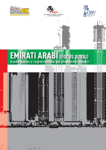 EMIRATI ARABI (FOCUS DUBAI) - Innovazione - Cna