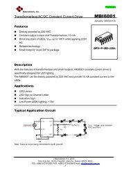 Transformerless AC/DC Constant Current Driver ... - Datasheets