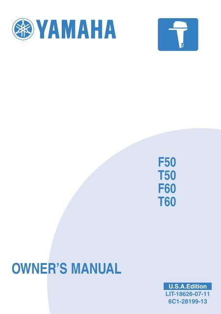 F50 / T50 / F60 / T60 Owner's Manual - Yamaha