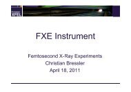FXE Instrument - European XFEL