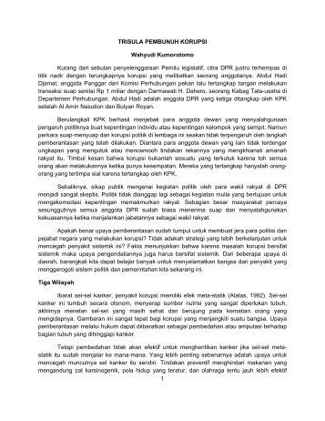 Trisula Pembunuh Korupsi.pdf - Kumoro.staff.ugm.ac.id