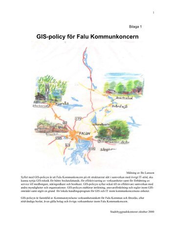 GIS-policy för Falu Kommunkoncern