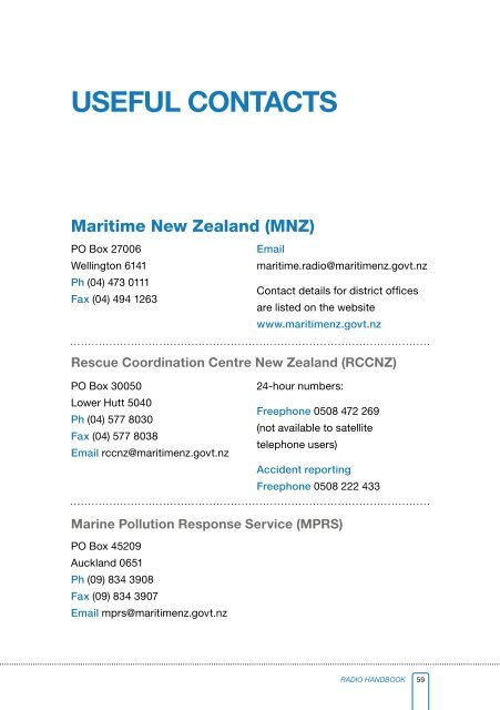 404 error (missing web page or file) - Maritime New Zealand