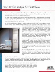 TDMA-datasheet (8/01) - Narda