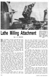 Lathe Milling Attachment - CountryPlans.com