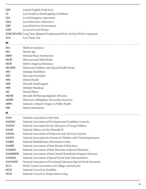 PHP-c38 Acronyms and Abbreviations.indd - PACER Center