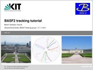 BASF2 tracking tutorial - Belle II Software Tutorial - HEPHY