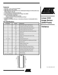 Linear CCD Image Sensor (2048 Pixels) TH7841A