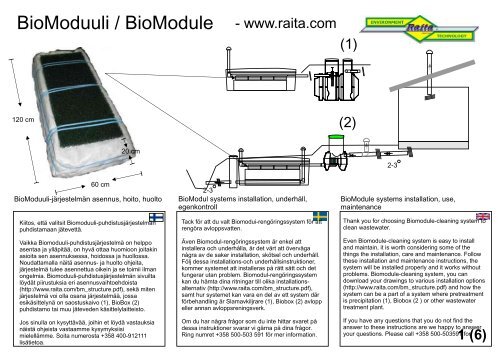 BioModul manual - Raita Environment