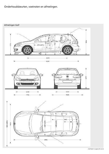 Prijslijst Volkswagen Golf Style per 05-04-2011.pdf - Fleetwise