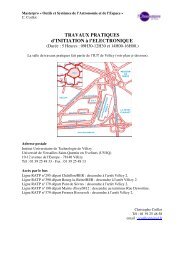 TRAVAUX PRATIQUES d'INITIATION Ã  l'ELECTRONIQUE - Outils et ...