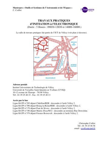 TRAVAUX PRATIQUES d'INITIATION Ã  l'ELECTRONIQUE - Outils et ...