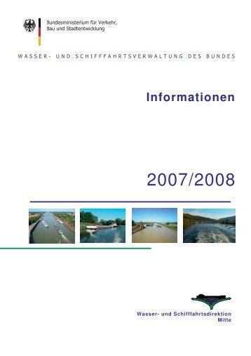 Informationen 2007/2008 - WSD Mitte - Wasser- und ...