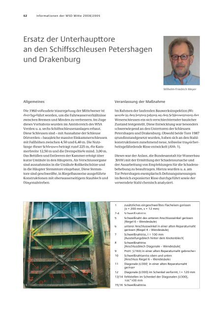 Informationen 2008/2009 - WSD Mitte - Wasser- und ...