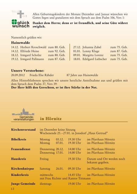 Gemeindebrief Januar 2013 - Kirche-grossschoenau.de