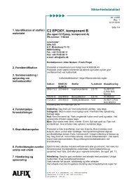 C2 EPOXY, komponent B - Alfix A/S