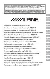 Programme Update Disc (disc1) - Navigation.com