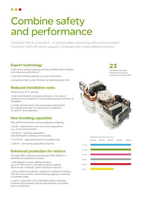 Compact NSX 100-630 A - Schneider Electric