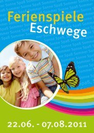 Ferienspiele Eschwege - Werratal Tourismus