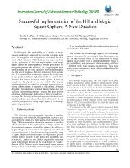 Successful Implementation of the Hill and Magic Square Ciphers: A ...