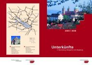 Unterkünfte in Ravensburg, Weingarten und ... - Stadt Weingarten