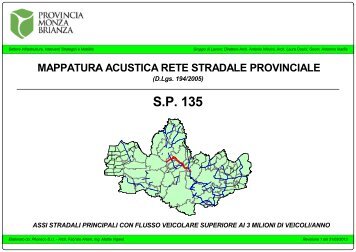 SP135 (Albiate, Triuggio, Sovico, Macherio, Biassono, Lesmo, Arcore)