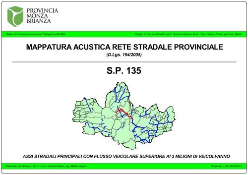 SP135 (Albiate, Triuggio, Sovico, Macherio, Biassono, Lesmo, Arcore)