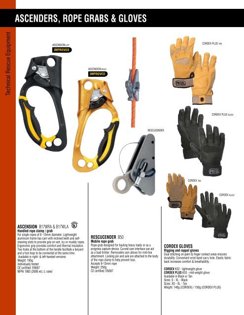 TECHNICAL RESCUE SOLUTIONS - Rescue Response Gear